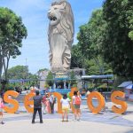 Singapore Travel Sentosa Island Arrival