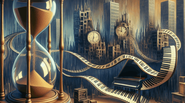 消滅都市の残響：ねじれた時間、繰り返すピアノの旋律