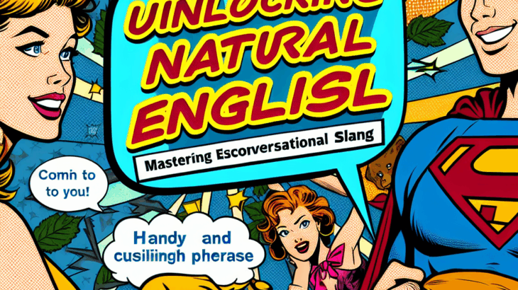 Unlocking Natural English: Mastering Essential Conversational Slang