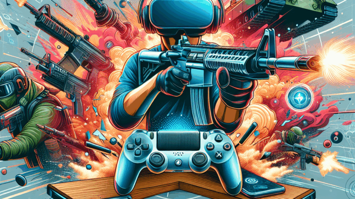 Meta Quest 2没入型VRシューティングゲーム：アドレナリン全開の冒険へ飛び込もう！