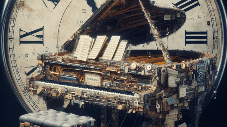 The Palimpsest Piano: A Micro-Novel of Temporal Echoes and Erased Melodies