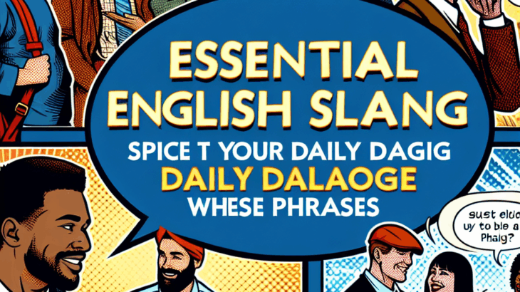 Essential English Slang: Spice Up Your Daily Dialogue with These Phrases