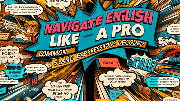 Navigate English Like a Pro: Common Slang Expressions Decoded