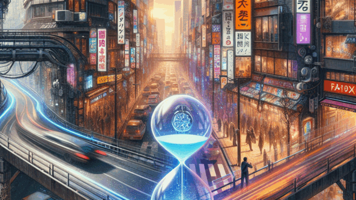 Akihabara Rewind: A Micro-Narrative of Temporal Echoes