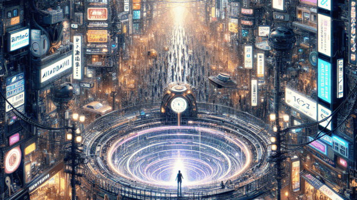 Akihabara Glitch Echo: A Micro-Fiction of Looped Circuits