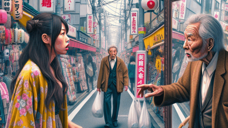 Harajuku Deja Vu: A Fleeting Encounter Across Time