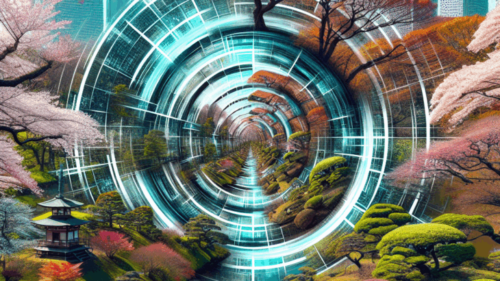 Shinjuku Gyoen Glitch: A Pocket Novel of Fractured Time