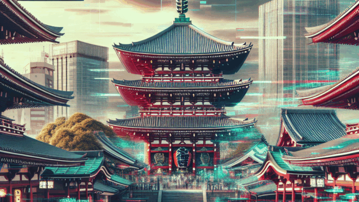 Asakusa Senso-ji Glitch: A Time-Warped Short Story