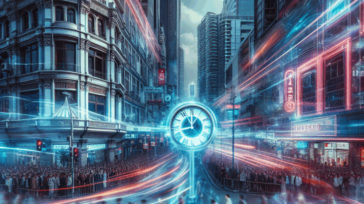 Ginza Crossing Echo: A Short Novel of Chronal Distortion