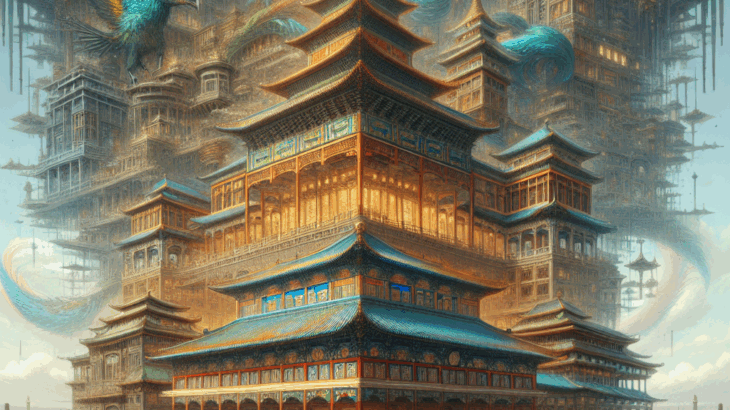 Imperial Palace Paradox: A Micro-Novel of Chronal Distortion