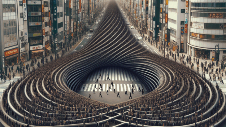 Ginza Crossing Recursion: A Short Novel of Chronal Distortion