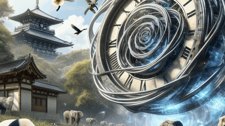 Ueno Zoo Paradox: A Short Novel of Temporal Entanglement