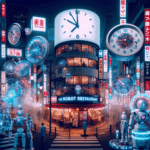 Temporal Echoes of the Robot Restaurant: A Shinjuku Micro-Novel