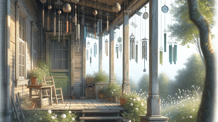 夏の終わり、古民家の縁側：風鈴の音と記憶の欠片