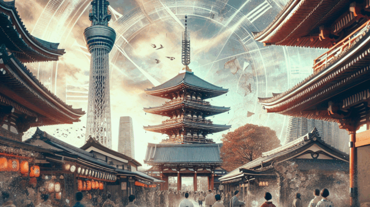 Asakusa Senso-ji Loop: A Time-Fractured Short Story