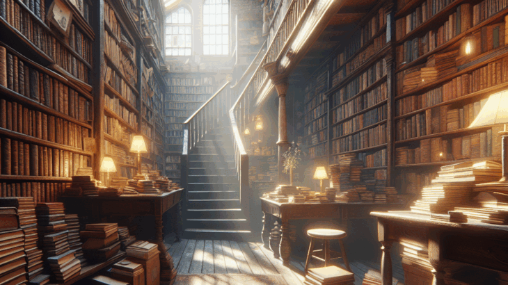 ひっそり佇む古書店「秘密の栞」：忘れられた物語、時を超えた出会い、紙のぬくもり