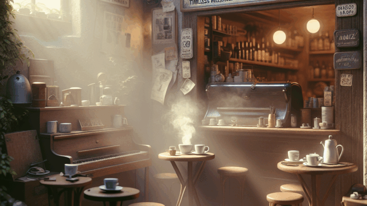 裏通りのジャズ喫茶「猫の溜息」：煙と珈琲、過ぎ去りし夜の旋律