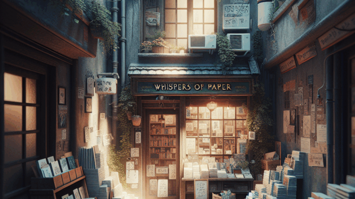 路地裏の小さな古書店「紙の囁き」：偶然見つけた宝物、忘れられない物語との出会い