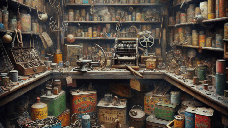 忘れられた玩具店「ゼンマイ仕掛けの追憶」：色褪せたブリキ、過ぎ去りし遊びの日々