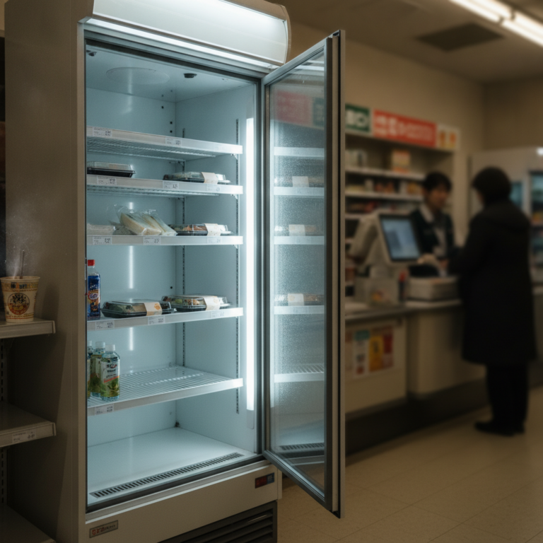 チルドケースの孤独：深夜の微熱とレジの微笑