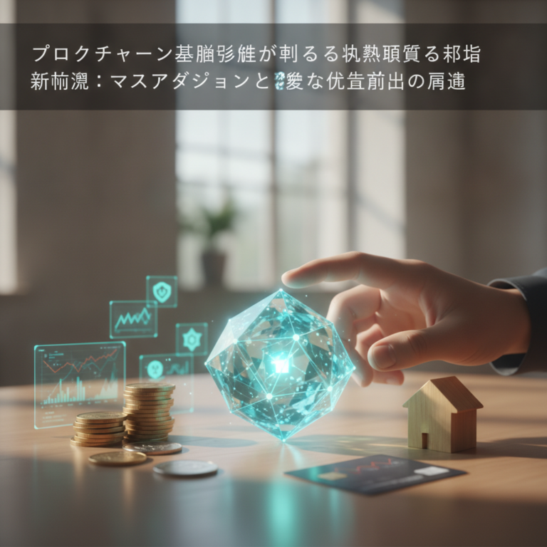 ブロックチェーン基盤進化が牽引する仮想通貨相場の新潮流：マスアダプションと多様な価値創出の展望