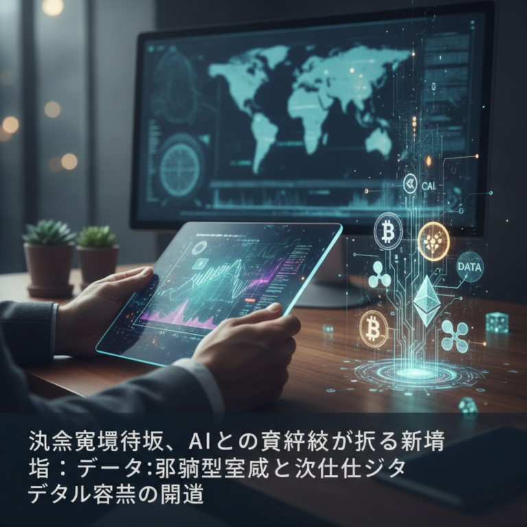仮想通貨市場、AIとの共進化が拓く新境地：データ駆動型経済と次世代デジタル資産の展望