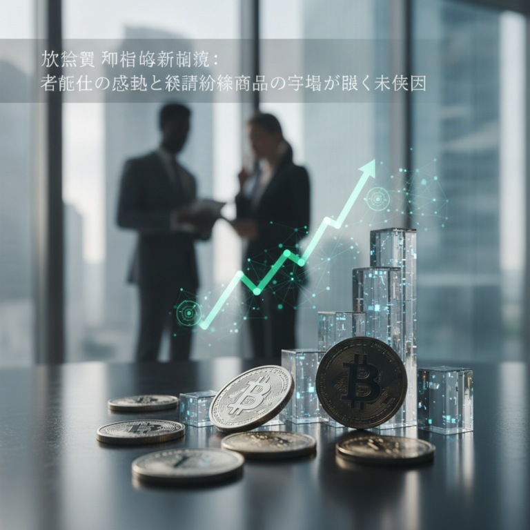 仮想通貨相場の新潮流：制度化の加速と先進金融商品の登場が描く未来図