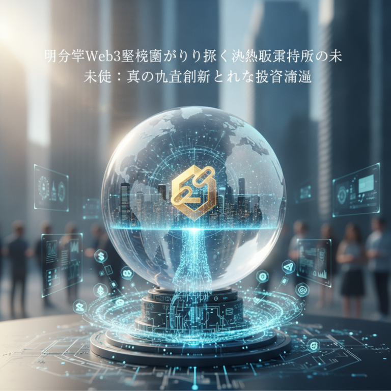 分散型Web3経済圏が切り拓く仮想通貨市場の未来：真の価値創出と新たな投資潮流