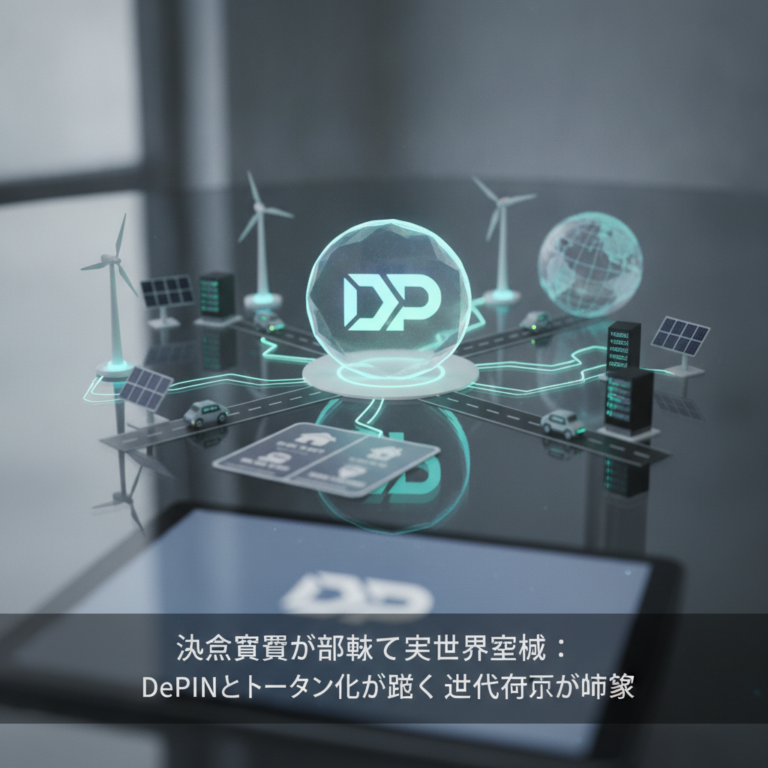 仮想通貨が解き放つ実世界経済：DePINとトークン化が描く次世代市場の衝撃