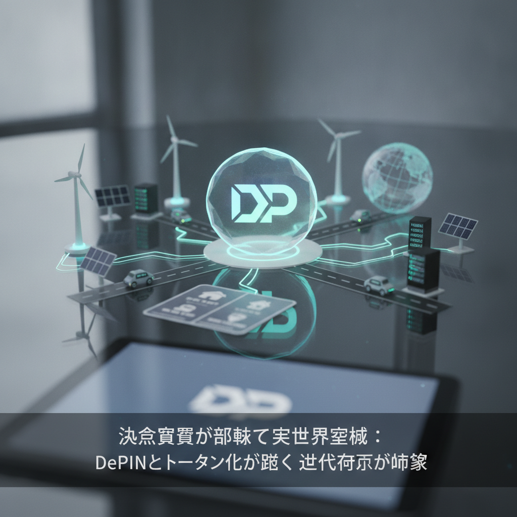仮想通貨が解き放つ実世界経済：DePINとトークン化が描く次世代市場の衝撃
