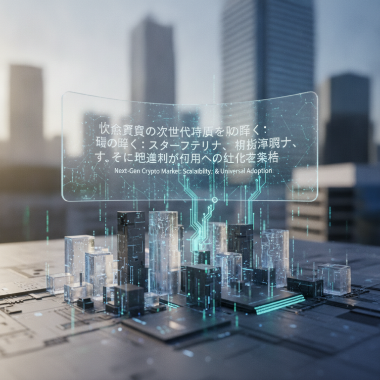 仮想通貨の次世代市場を読み解く：スケーラビリティ、相互運用性、そして普遍的利用への進化戦略