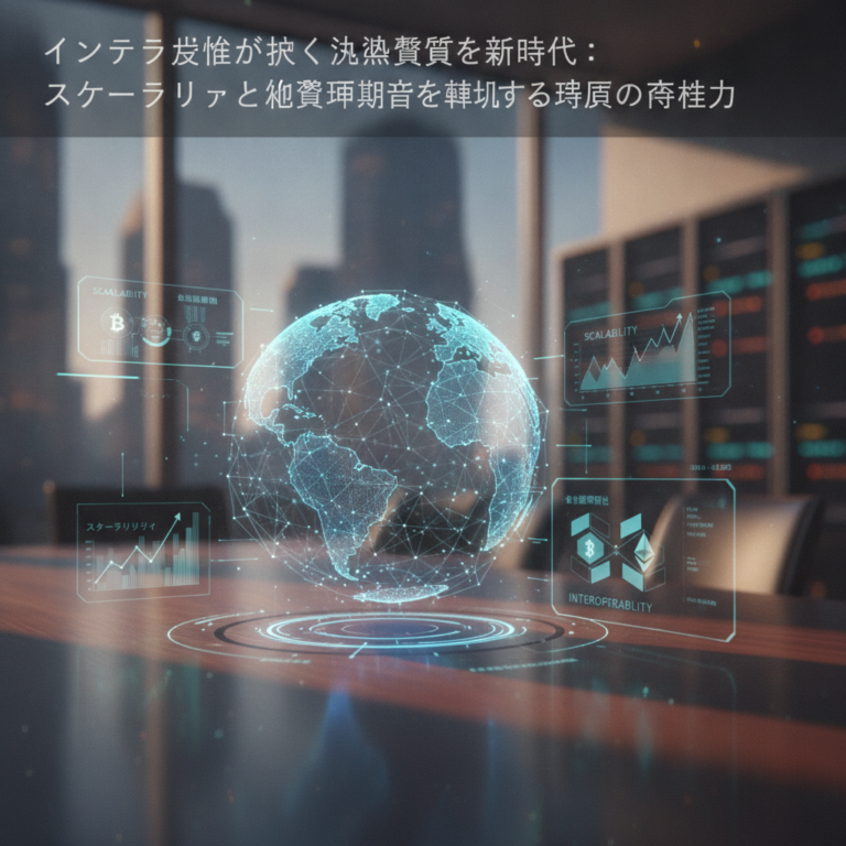 インフラ革命が拓く仮想通貨の新時代：スケーラビリティと相互運用性が牽引する市場の潜在力