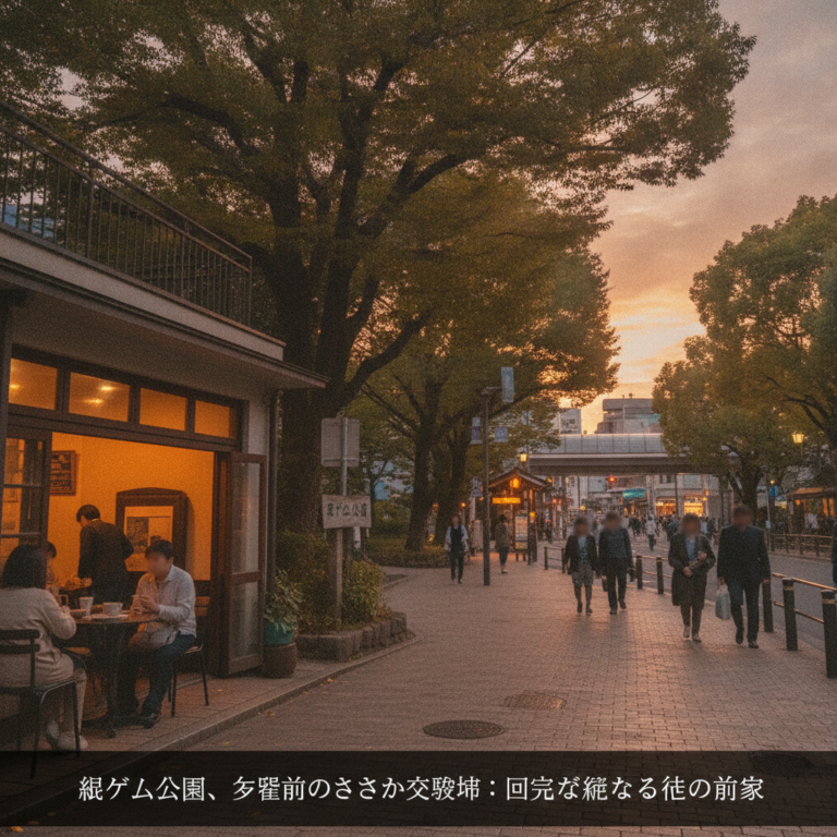 緑ヶ丘公園、夕暮れ前のささやかな交響曲：日常が織りなす街の肖像