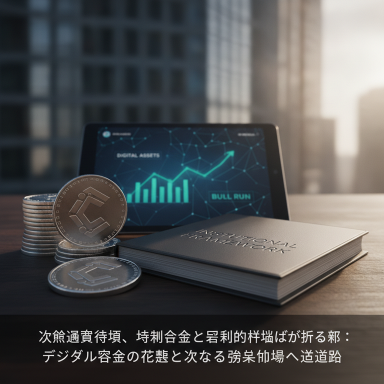 仮想通貨市場、機関資金と制度的枠組みが拓く新章：デジタル資産の成熟と次なる強気相場への道筋
