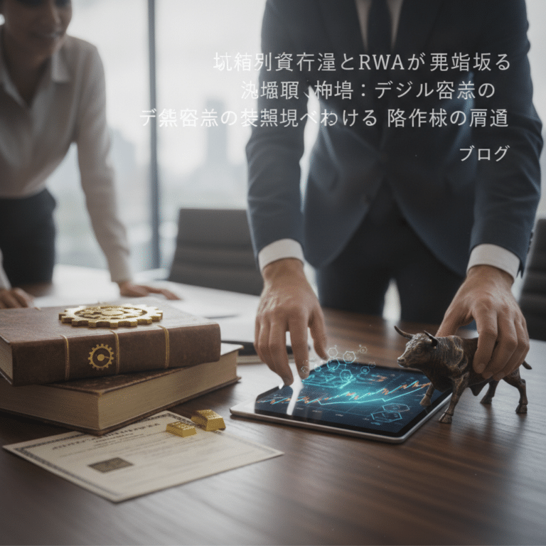 機関投資家の潮流とRWAが再構築する仮想通貨相場：デジタル資産の成熟期へ向けた価格形成の展望