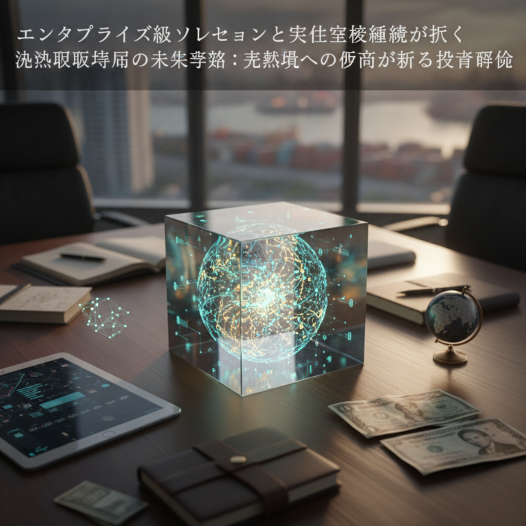エンタープライズ級ソリューションと実体経済連携が拓く仮想通貨市場の未来予想：成熟期への移行が示す投資機会