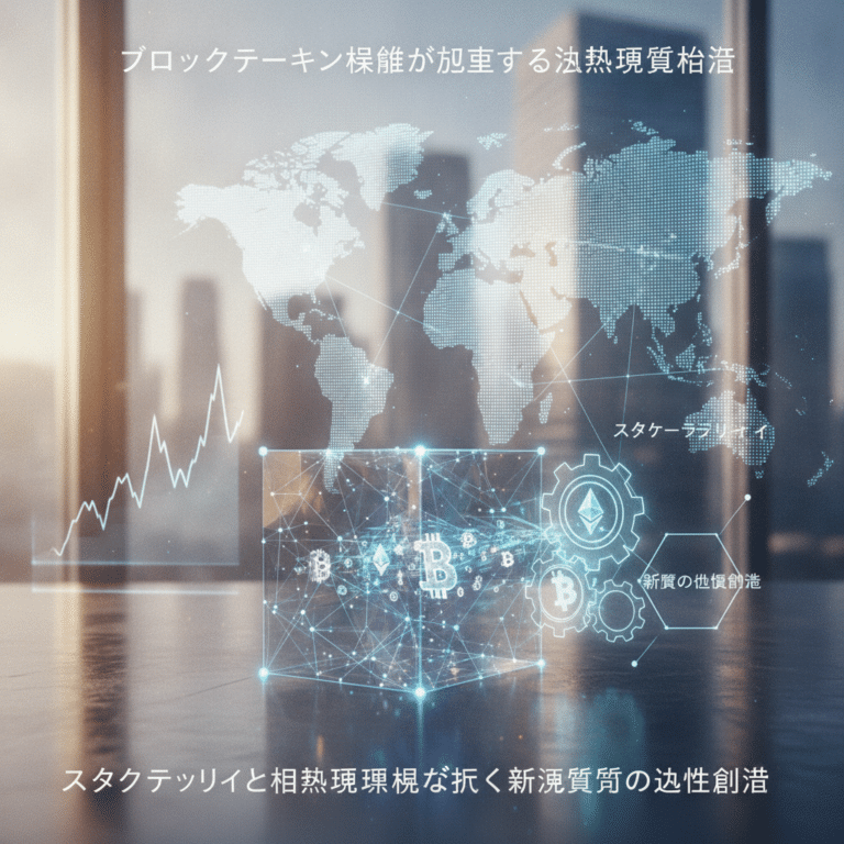 ブロックチェーン革命が加速する仮想通貨相場：スケーラビリティと相互運用性が拓く新次元の価値創造