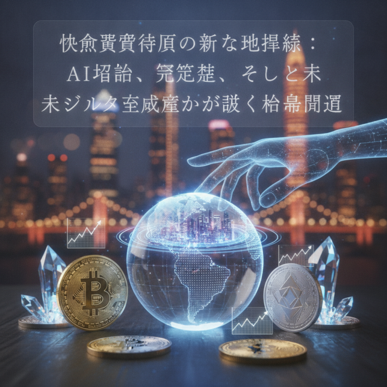 仮想通貨市場の新たな地平線：AI統合、規制成熟、そして未来のデジタル経済圏が描く相場展望