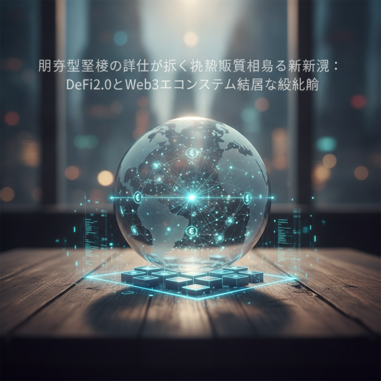 分散型経済の深化が拓く仮想通貨相場の新潮流：DeFi2.0とWeb3エコシステムの壮大な進化論